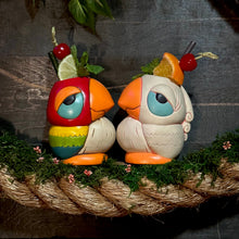 Load image into Gallery viewer, Tiki tOny&#39;s Jose &amp; Rosita Chirp Chirp (Modern Bright) - Ceramic Tiki Mug Set - Limited Edition / Limited Time Pre-Order
