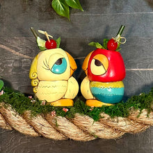 Load image into Gallery viewer, Tiki tOny&#39;s Jose &amp; Rosita Chirp Chirp (Vintage Warm) - Ceramic Tiki Mug Set - Limited Edition / Limited Time Pre-Order
