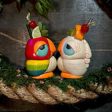 Load image into Gallery viewer, Tiki tOny&#39;s Jose &amp; Rosita Chirp Chirp (Modern Bright) - Ceramic Tiki Mug Set - Limited Edition / Limited Time Pre-Order
