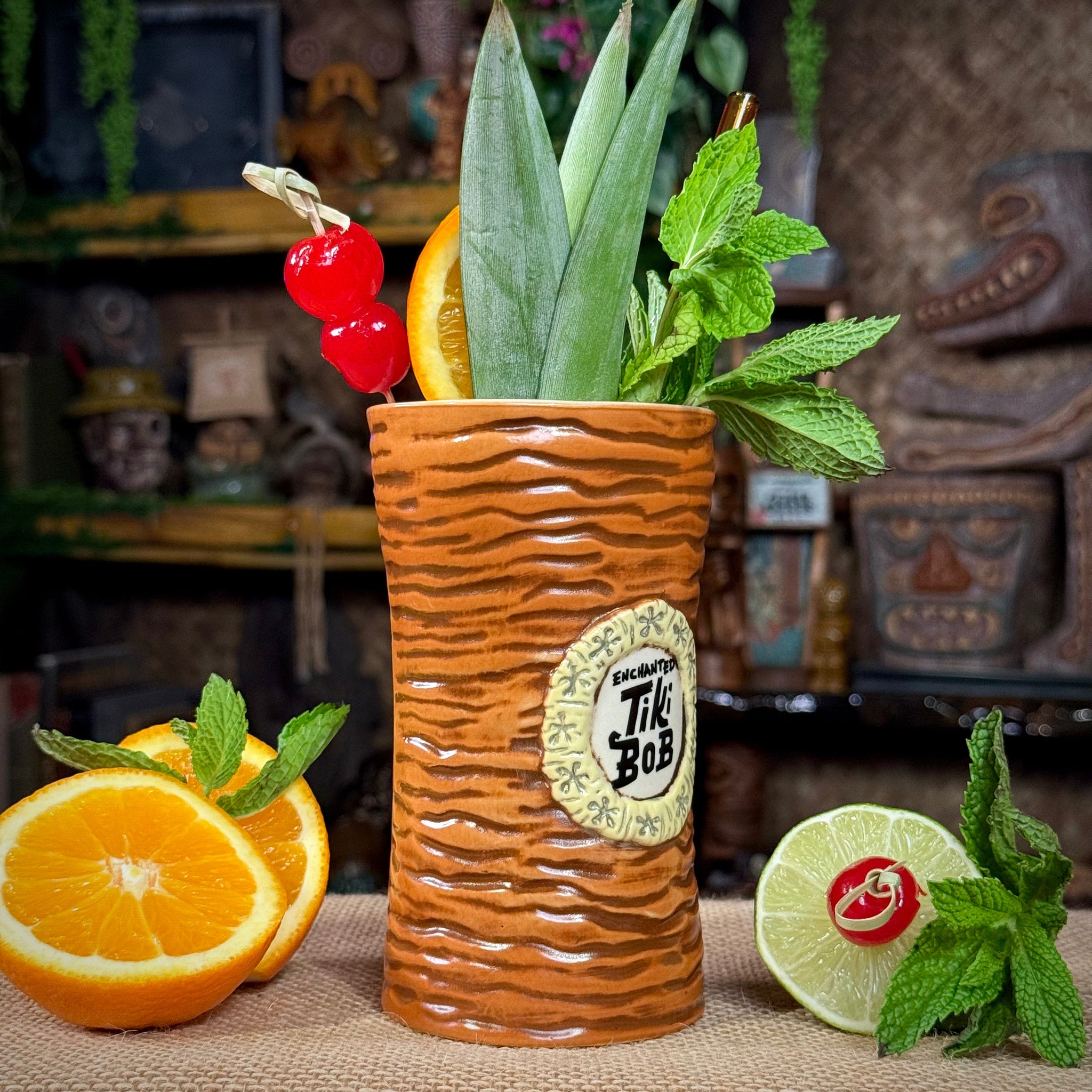 Tiki tOny's Enchanted Tiki Bob (Toasty Coconutty Brownge