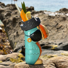 Load image into Gallery viewer, Tiki tOny's A Parrot's Life for Me · Ceramic Tiki Mug · Pre-Order

