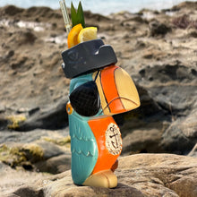 Load image into Gallery viewer, Tiki tOny's A Parrot's Life for Me · Ceramic Tiki Mug · Pre-Order
