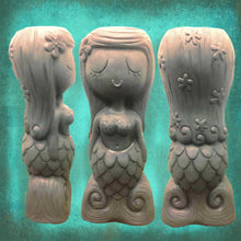 Load image into Gallery viewer, Tiki tOny&#39;s Lagoon Mermaid LAVENDER HAIR Tiki Mug - Ready to Ship!
