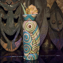 Load image into Gallery viewer, Tiki tOny's Jungle Bird: Lagoon · Ceramic Tiki Mug · Pre-Order
