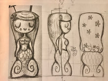 Load image into Gallery viewer, Tiki tOny&#39;s Lagoon Mermaid LAVENDER HAIR Tiki Mug - Ready to Ship!
