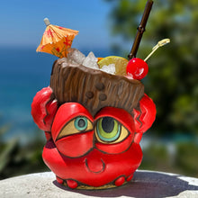 Load image into Gallery viewer, Tiki tOny&#39;s Red King Coconut - Ceramic Tiki Mug - Limited Edition / Limited Time Pre-Order
