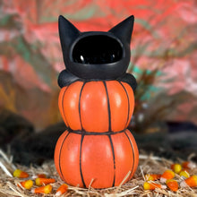 Load image into Gallery viewer, Tiki tOny&#39;s Pumpkins &amp; Patches ceramic Tiki Mug - Limited Release of 300 - Ready to Ship!
