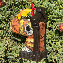 Load image into Gallery viewer, Tiki tOny&#39;s Hanging Toucan Tiki Mug (Orange-Yellow), sculpted by Thor - Ready to Ship
