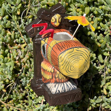 Load image into Gallery viewer, Tiki tOny&#39;s Hanging Toucan Tiki Mug (Orange-Yellow), sculpted by Thor - Ready to Ship
