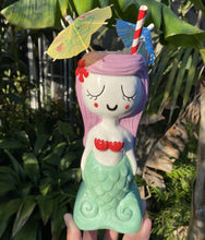 Load image into Gallery viewer, Tiki tOny&#39;s Lagoon Mermaid LAVENDER HAIR Tiki Mug - Ready to Ship!
