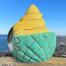 Load image into Gallery viewer, Tiki tOny&#39;s Baby Whippy (Teal) Tiki Mug, sculpted by Thor - Ready-to-Ship!
