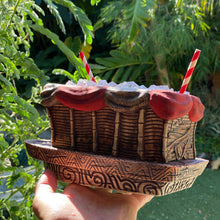 Load image into Gallery viewer, Tiki tOny&#39;s Skipper&#39;s Bote Tiki Mug - Ready to Ship!
