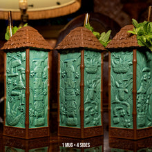 Load image into Gallery viewer, Tiki tOny's Enchanted Tiki Mug: Rain · Ceramic Tiki Mug · Pre-Order
