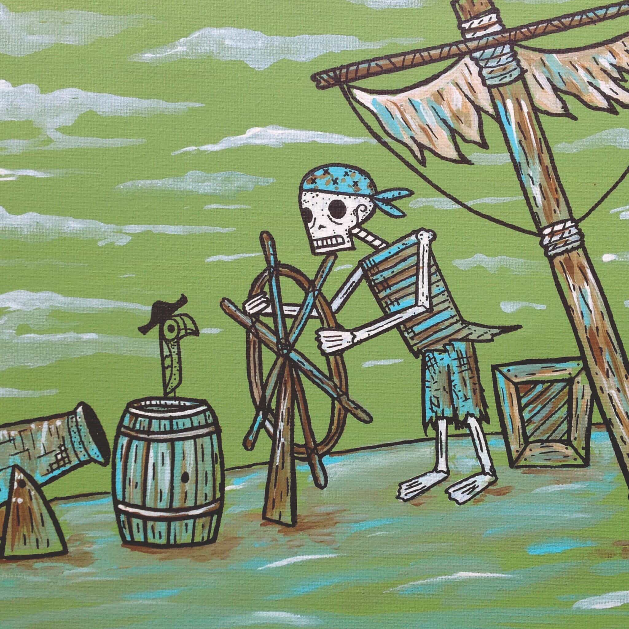 Pirates Ride Print – Tiki tOny's Beachcomber Shack
