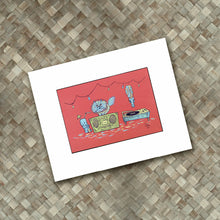 Load image into Gallery viewer, Cat Luau Print
