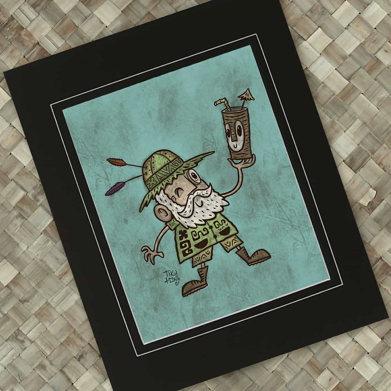Old Explorer Print – Tiki tOny's Beachcomber Shack