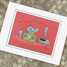 Load image into Gallery viewer, Cat Luau Print

