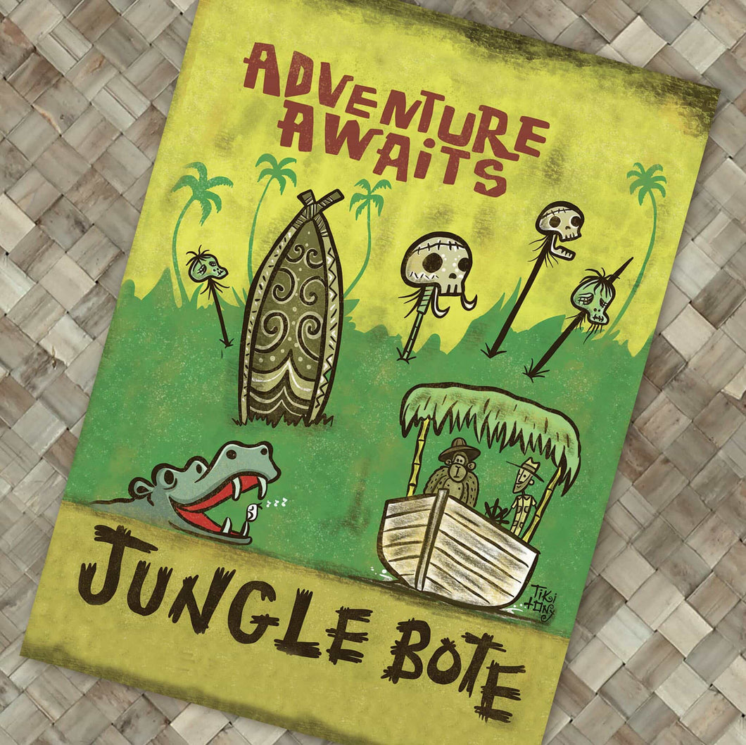 Jungle Bote Print