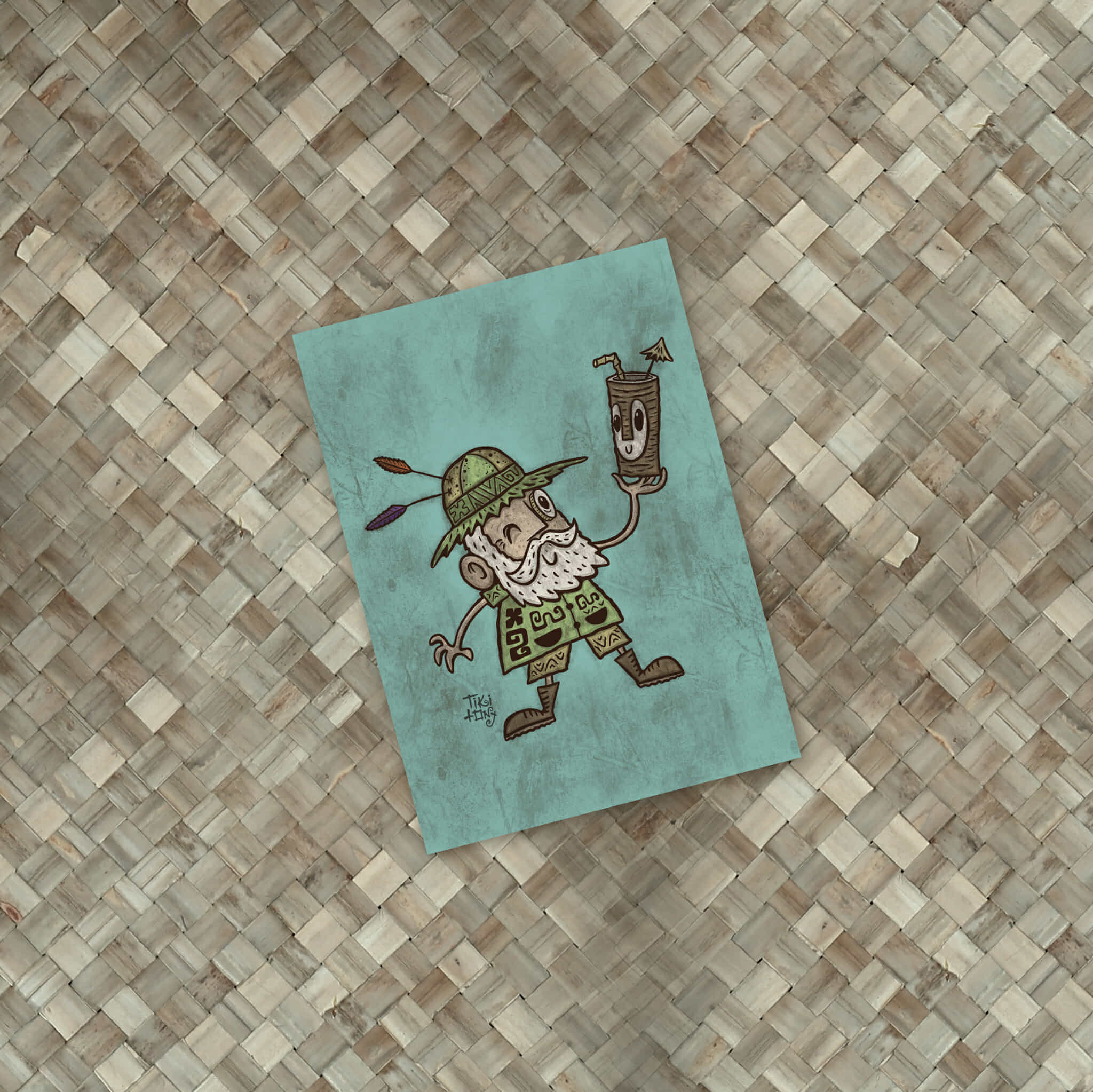 Old Explorer Print – Tiki tOny's Beachcomber Shack