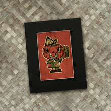 Load image into Gallery viewer, Pumpkin Head Kid Print
